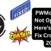 PWModeAPK Not Opening? Here’s How to Fix Crashes in 2025